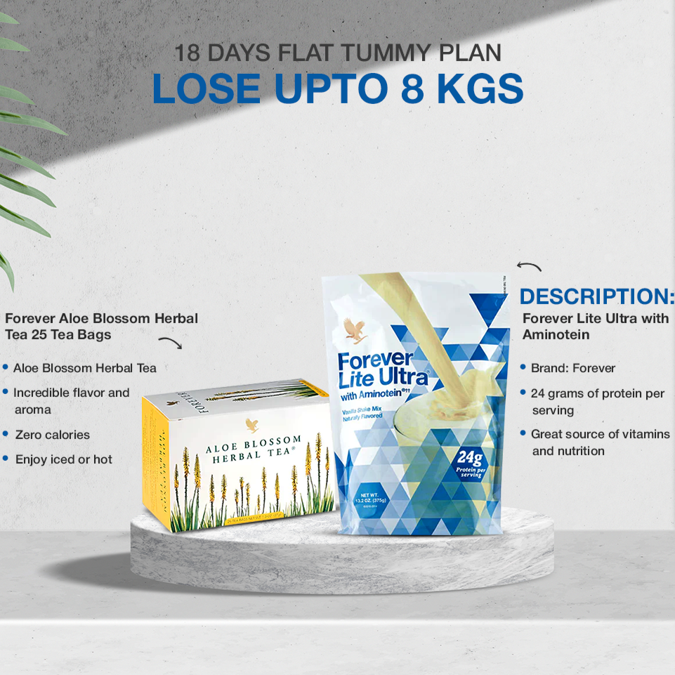 18-Day Fat Burn Pack- Lose upto 8Kg