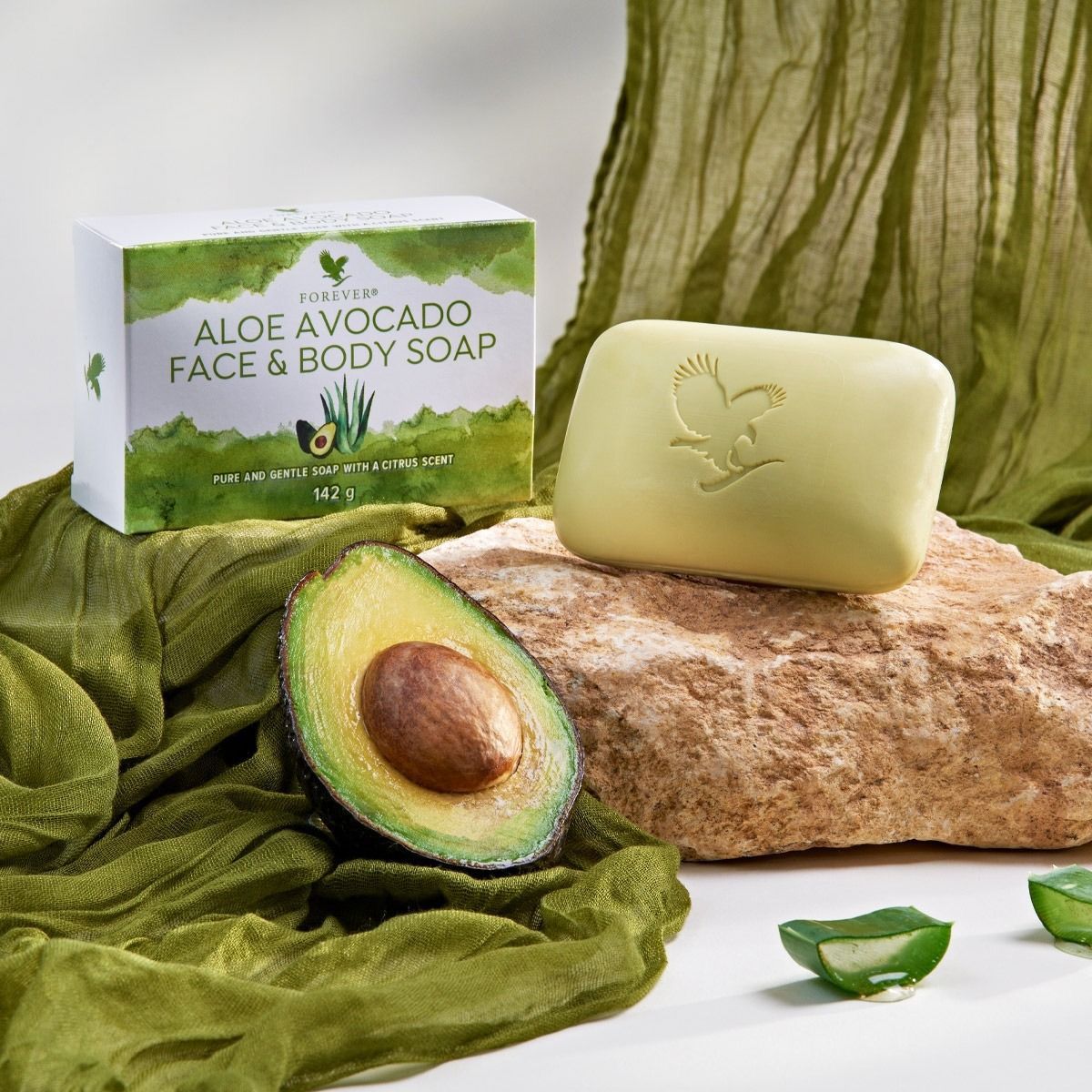 Aloe Avocado Face & Body Soap