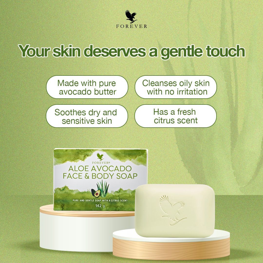 Aloe Avocado Face & Body Soap